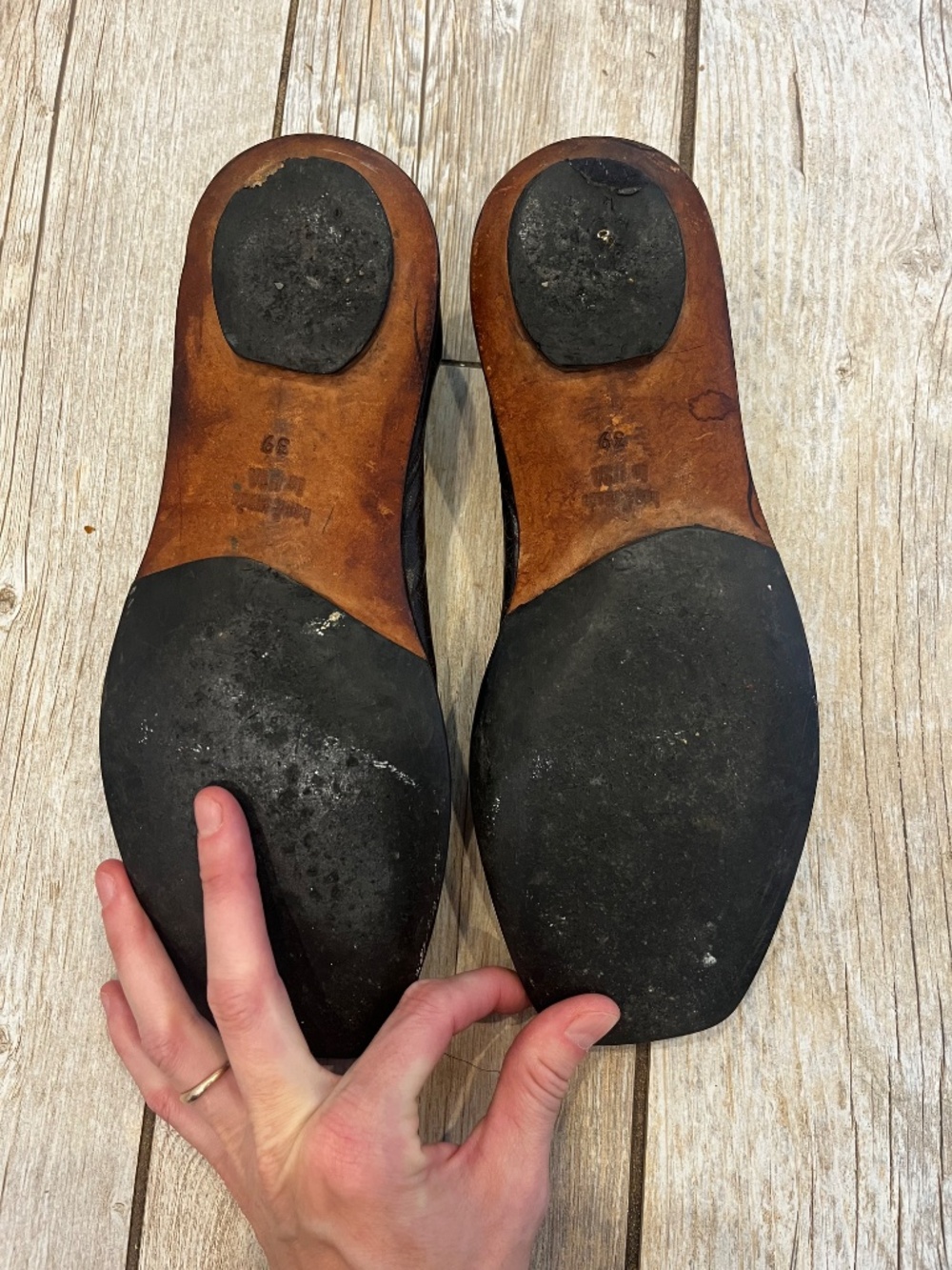 Cydwoq vintage leather shoes Made in Santa Cruz CA USA 39 - Picture 6 of 11